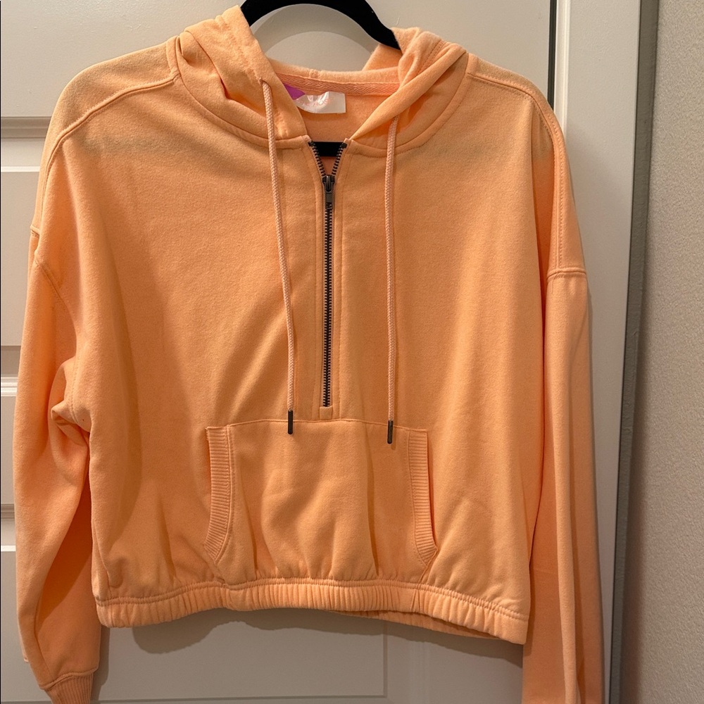 Hippie Rose Peach Hoodie